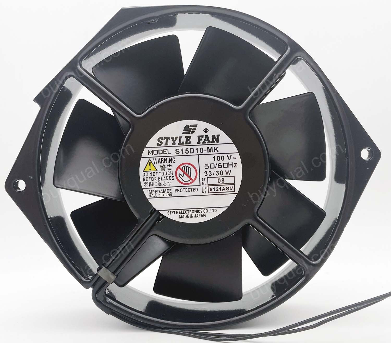 STYLE S15D10-MK 100V 33/30W Cooling Fan STYLE S15D10-MK 100V 33/30W Cooling Fan